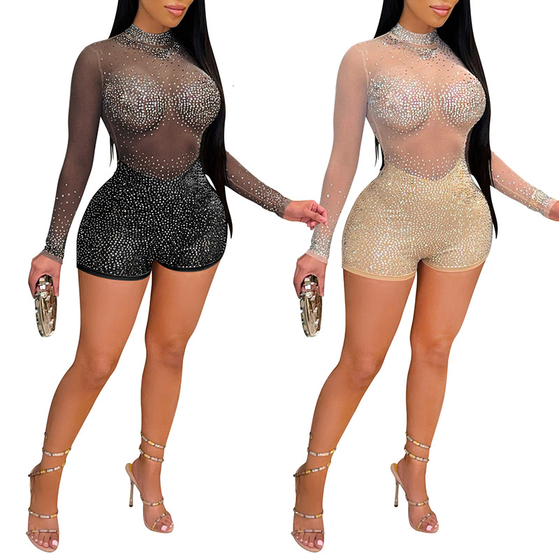 All Over Rhinestones Playsuit #88211592196 All Over Rhinestones Playsuit #88211592196